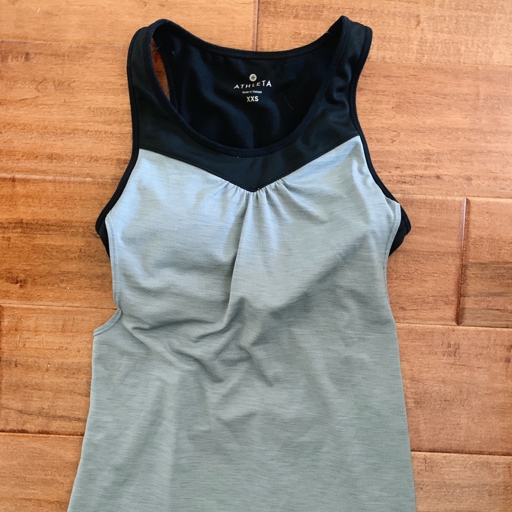 XXS Athleta Mesh Supercharged Tank
